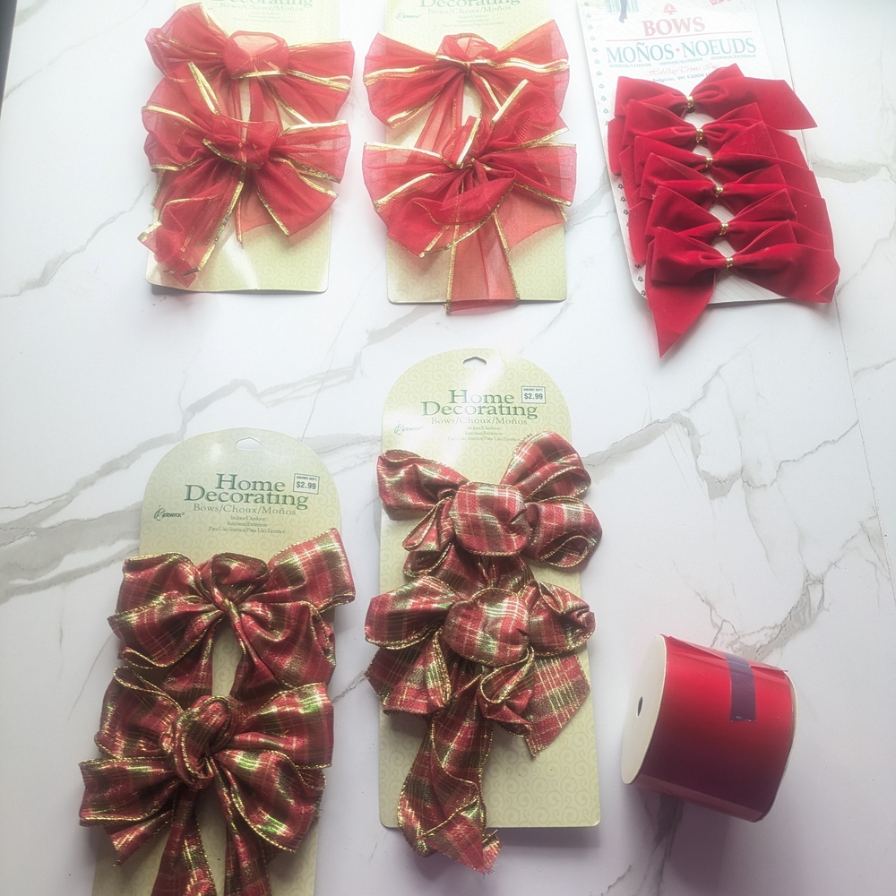 JK Designs Lipstick Red Ribbon Roll - Picture 4 of 12